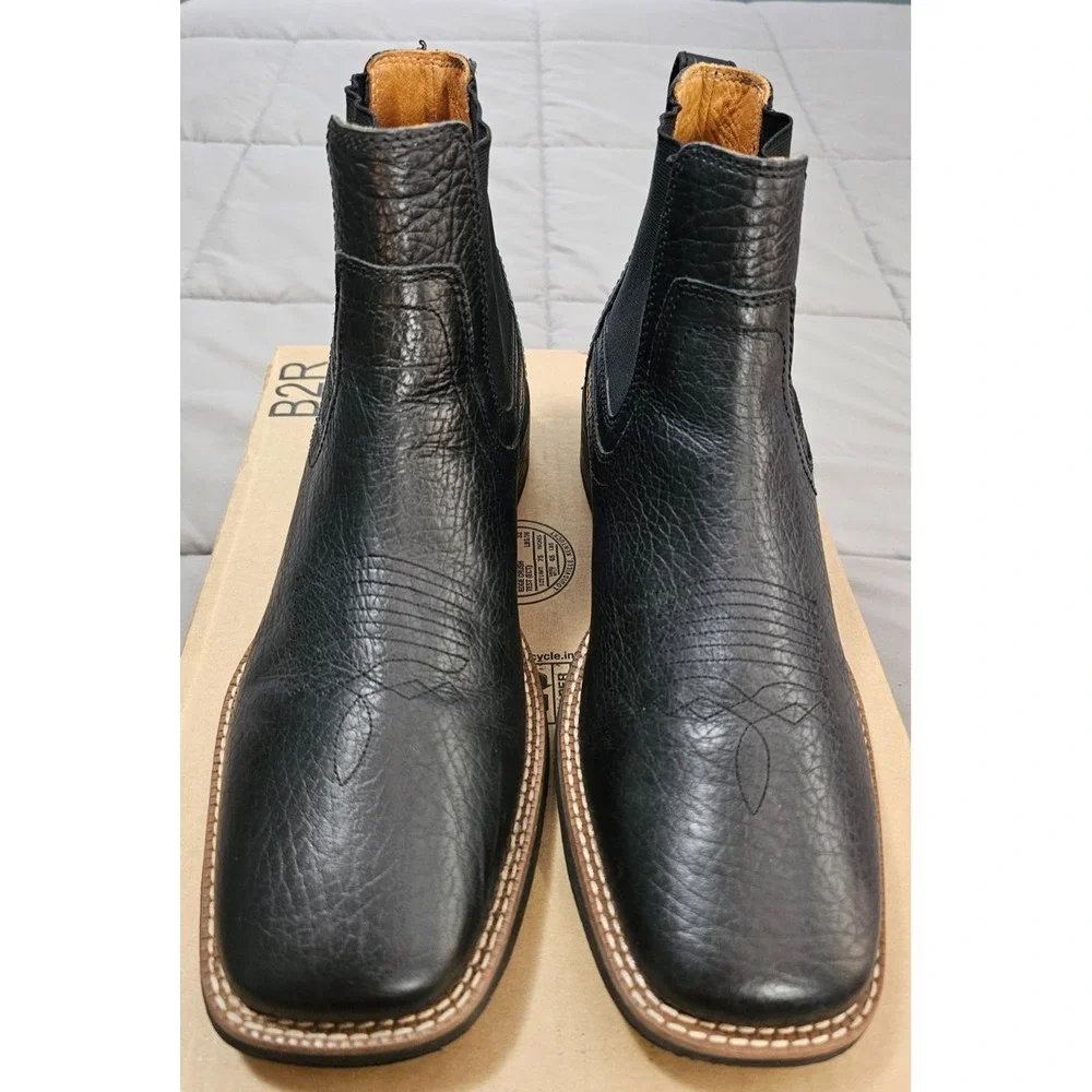 Cody James® (Men's 11 D) Ace™ Chelsea Boots - Broad Square Toe - $160